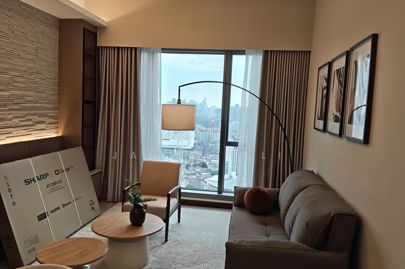 Kondominium untuk Disewa di Core Residence @ TRX - Jannah Ali - Living Room - PropertyGuru.com.my