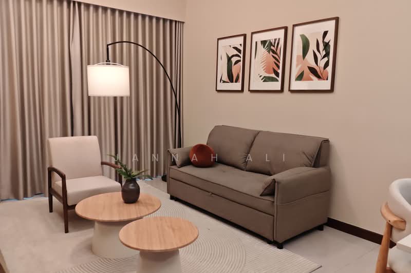Kondominium untuk Disewa di Core Residence @ TRX - Jannah Ali - Living Room - PropertyGuru.com.my