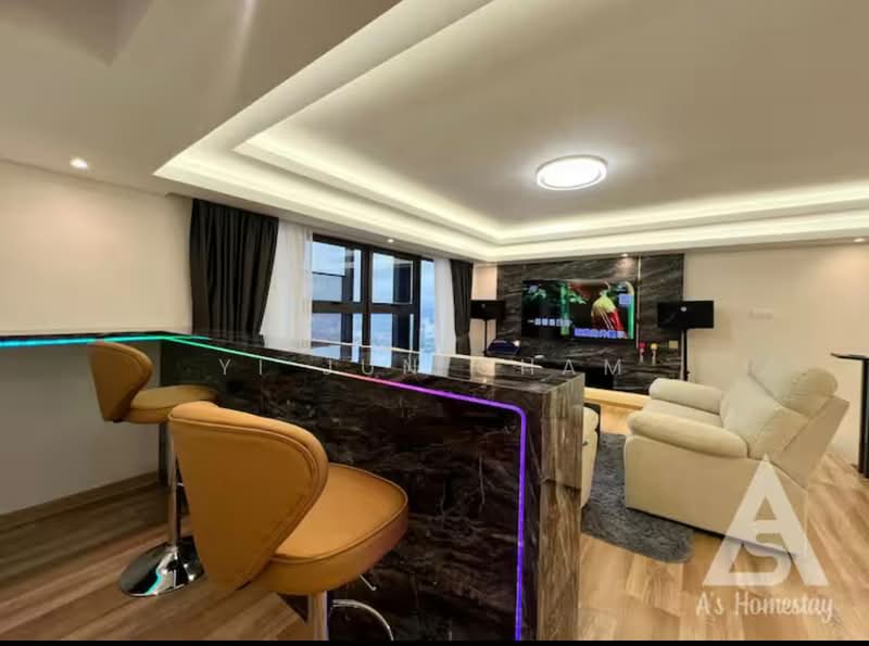 Service Residence for Rent at Arte Cheras - Yi Jun Cham - Living Room - PropertyGuru.com.my