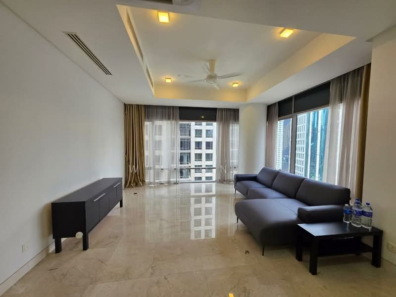 Servis Apartment untuk Disewa di Pavilion Residences - Wilson . - Living Room - PropertyGuru.com.my
