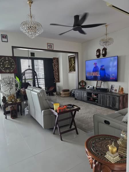 Condominium for Sale at Ameera Residences - Swiss Tan - Living Room - PropertyGuru.com.my