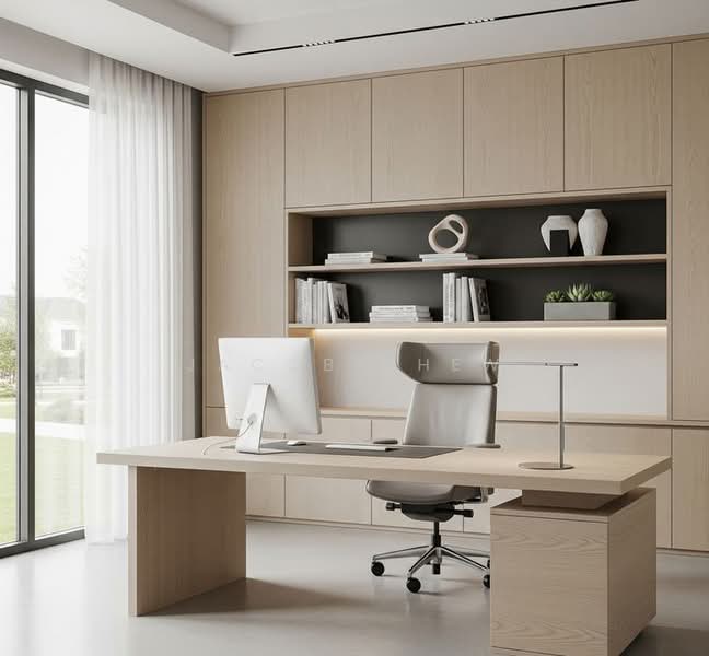 Service Residence for Sale at TRX Residences - Jacob Chew - Study - PropertyGuru.com.my