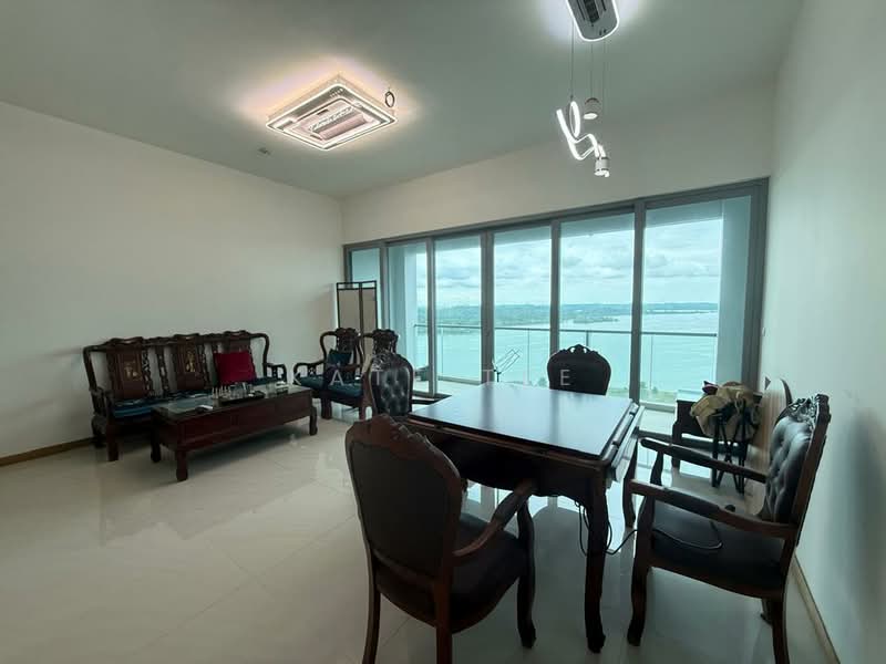 Service Residence for Rent at Southern Marina Residences - Kate Tee - Living Room - PropertyGuru.com.my