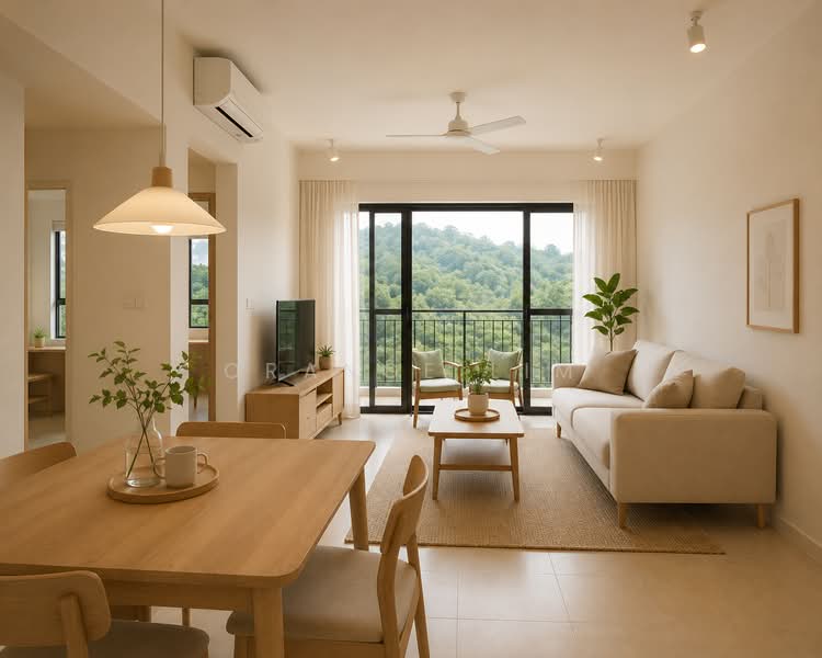 Apartment for Sale at Sfera - Orange Lim - Living Room - PropertyGuru.com.my