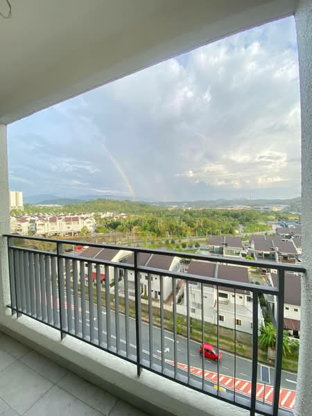 Servis Apartment untuk Disewa di Mori Residences 2 - Amirun Kinanah - Balcony - PropertyGuru.com.my