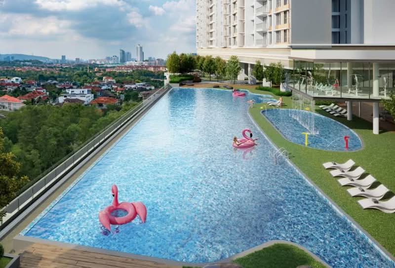 Servis Apartment untuk Disewa di Serviced Residence @ Sunway D'hill Residences - Eugene Tan - Pool - PropertyGuru.com.my