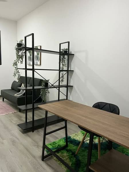 Service Residence for Rent at Cubic Botanical - Jet Tan - Living Room - PropertyGuru.com.my