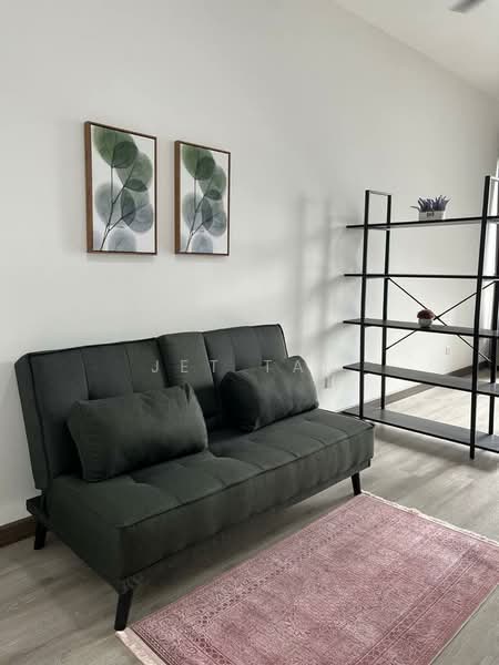 Service Residence for Rent at Cubic Botanical - Jet Tan - Living Room - PropertyGuru.com.my