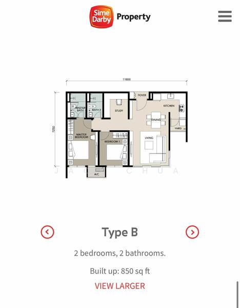 Kediaman Servis untuk Dijual di Cantara Residences - Soon Jie Chua - PropertyGuru.com.my