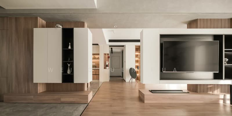 Servis Apartment untuk Dijual di Reflection Residences - Wei Chuen Pua - Living Room - PropertyGuru.com.my