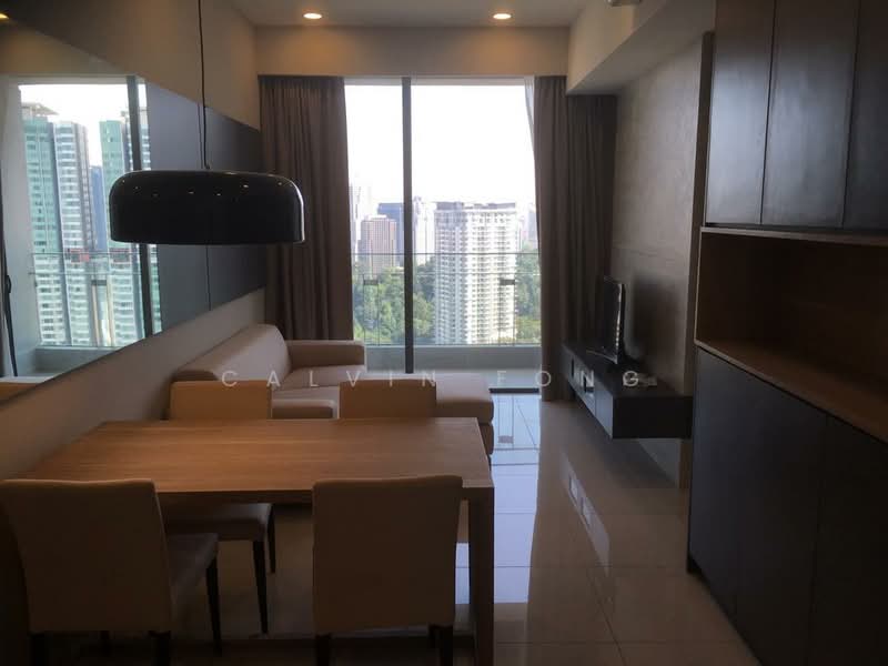 Kondominium untuk Dijual di The Robertson - Calvin Fong - Living Room - PropertyGuru.com.my