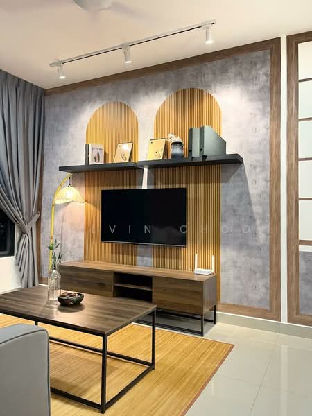 Service Residence for Rent at Lavile Kuala Lumpur - Kelvin Choo - Living Room - PropertyGuru.com.my