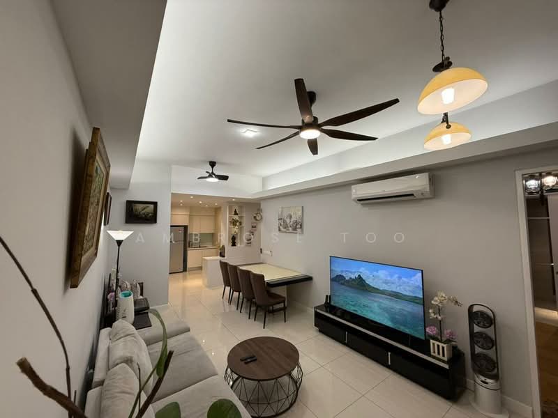 Service Residence for Rent at The Sentral Suites - Ambrose Too - Living Room - PropertyGuru.com.my