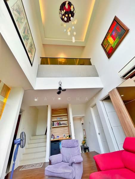 Rumah Teres 3 Tingkat untuk Dijual di Tropicana Heights (Kajang) - May Chan - Living Room - PropertyGuru.com.my