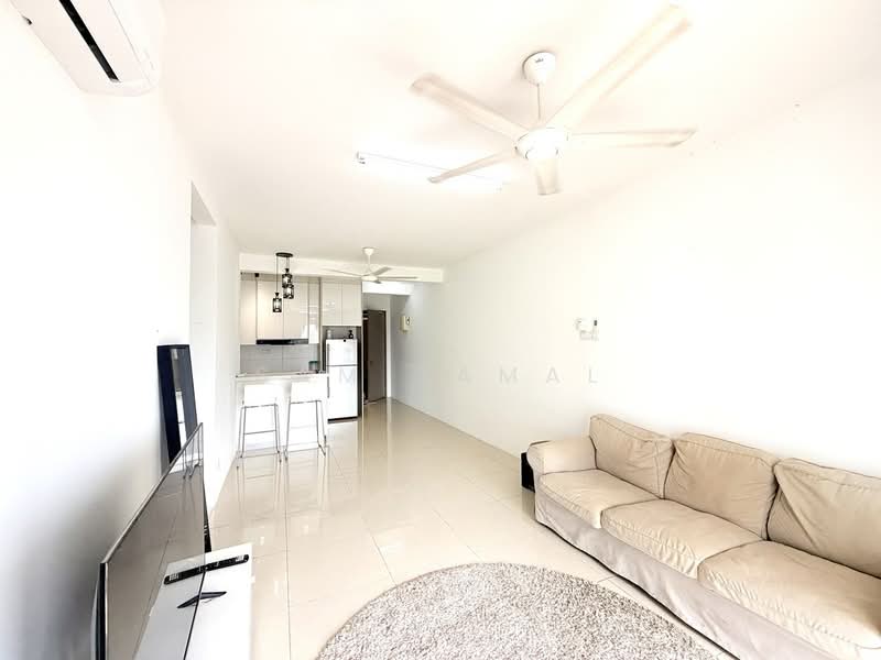 Kondominium untuk Disewa di Platinum Splendor Residence - Sam Jamal - Living Room - PropertyGuru.com.my