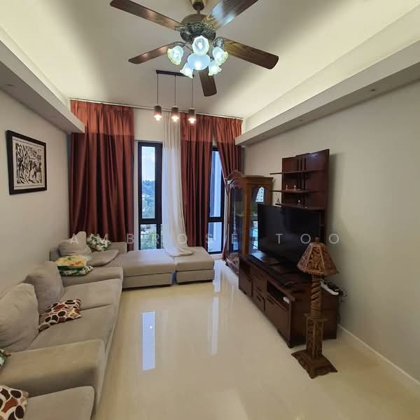 Service Residence for Rent at The Sentral Suites - Ambrose Too - Living Room - PropertyGuru.com.my