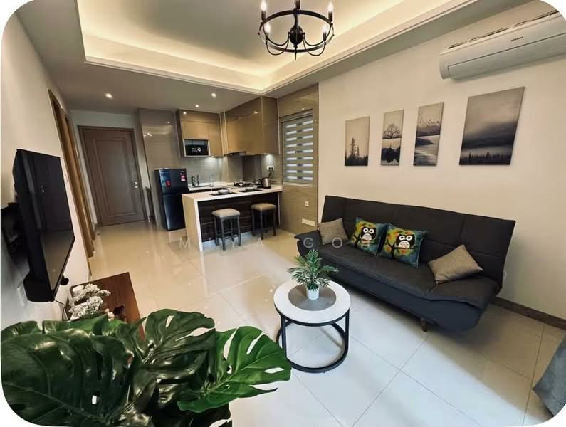 Service Residence for Rent at R&F Princess Cove Phase 1 - Miya Goh - Living Room - PropertyGuru.com.my