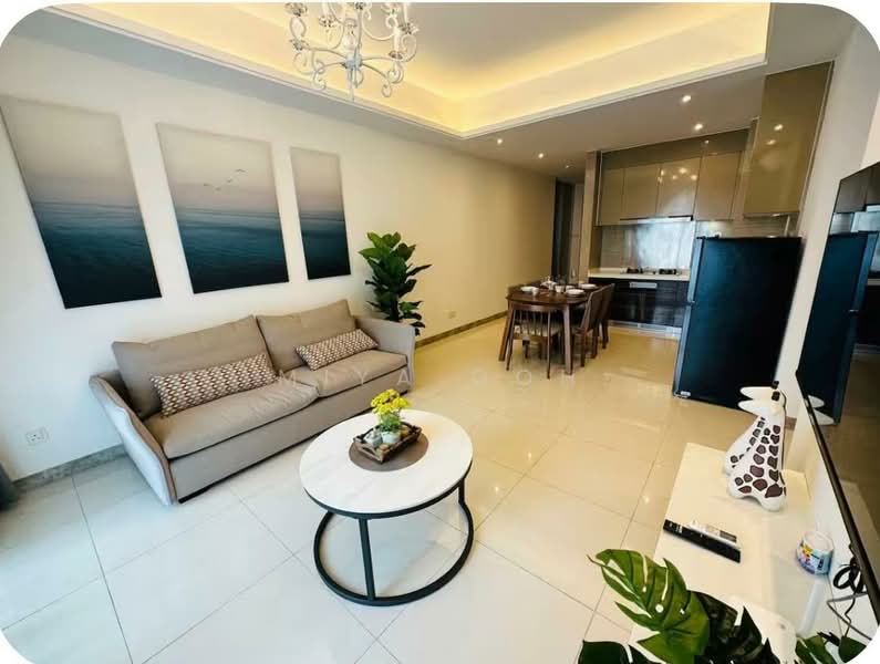Service Residence for Rent at R&F Princess Cove Phase 1 - Miya Goh - Living Room - PropertyGuru.com.my