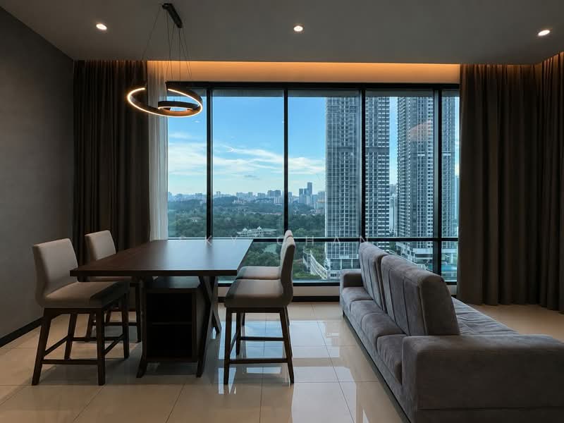 Servis Apartment untuk Disewa di Opus KL - Sky Chan - Living Room - PropertyGuru.com.my