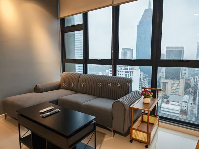 Service Residence for Rent at Majestic Residence - Sky Chan - Living Room - PropertyGuru.com.my