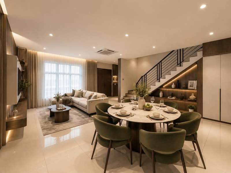 Semi-Detached House for Sale in Kapar (Selangor) - Sean Chia - Living Room - PropertyGuru.com.my