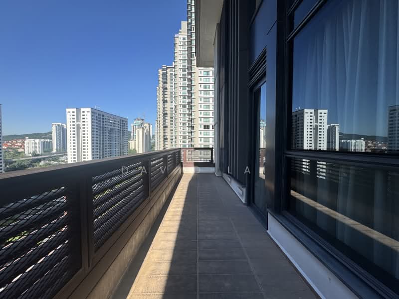 Service Residence for Rent at Arcoris Residences - David Lai - Balcony - PropertyGuru.com.my