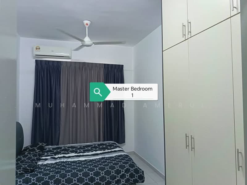 Pangsapuri untuk Disewa di Idaman Abadi - Muhammad Amerul - Master Bedroom - PropertyGuru.com.my