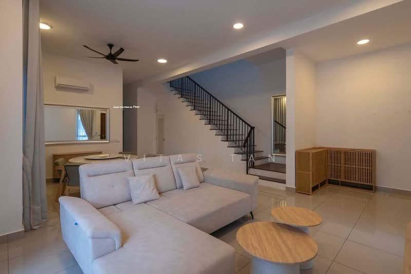 Semi-Detached House for Rent in Eco Ardence (Setia Alam) - Vitas Tan - Living Room - PropertyGuru.com.my