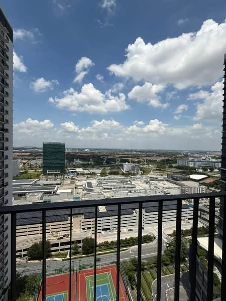 Service Residence for Rent at Trefoil @ Setia City - Nazrin Affendy - Balcony - PropertyGuru.com.my