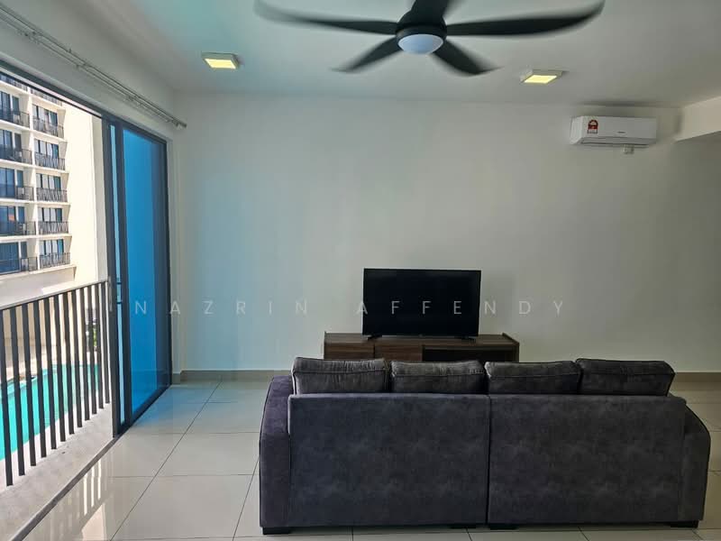 Service Residence for Rent at Trefoil @ Setia City - Nazrin Affendy - Living Room - PropertyGuru.com.my