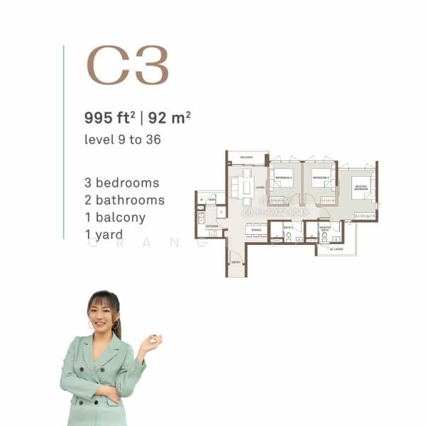 Apartment for Rent at Sfera - Orange Lim - PropertyGuru.com.my