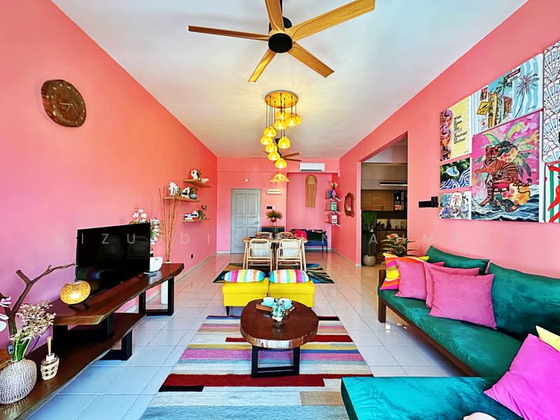 Pangsapuri untuk Dijual di Residensi Klebang 2 (PR1MA @ Klebang 2) - Aizuddin bin Ahmad - Living Room - PropertyGuru.com.my