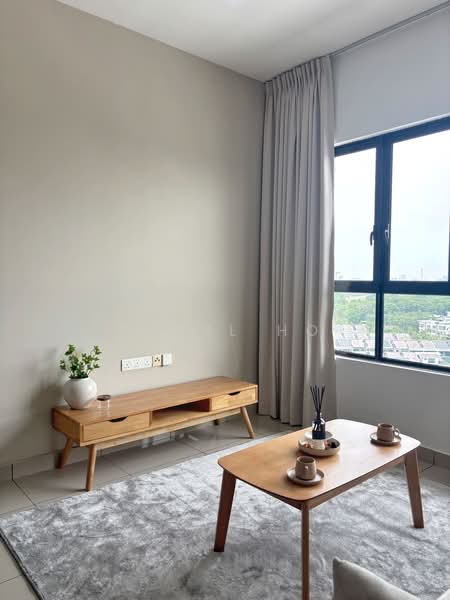 Service Residence for Rent at Zentro Residences Serviced Apartment - Pearl Ho - Living Room - PropertyGuru.com.my
