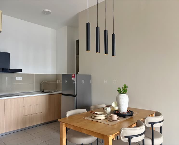 Service Residence for Rent at Zentro Residences Serviced Apartment - Pearl Ho - Kitchen - PropertyGuru.com.my