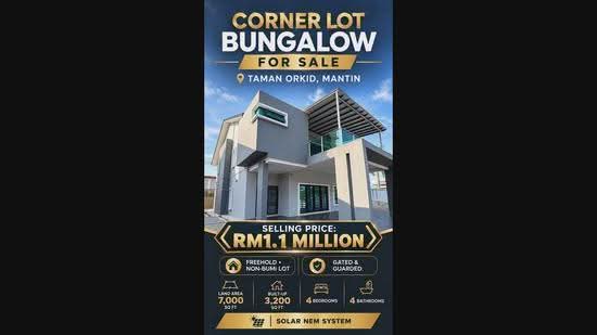 Bungalow House for Sale in Mantin (Negeri Sembilan) - EDWIN KEE - PropertyGuru.com.my