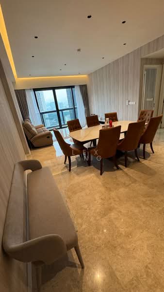 Kediaman Servis untuk Disewa di TRX Residences - Alex Wong - Dining Room - PropertyGuru.com.my