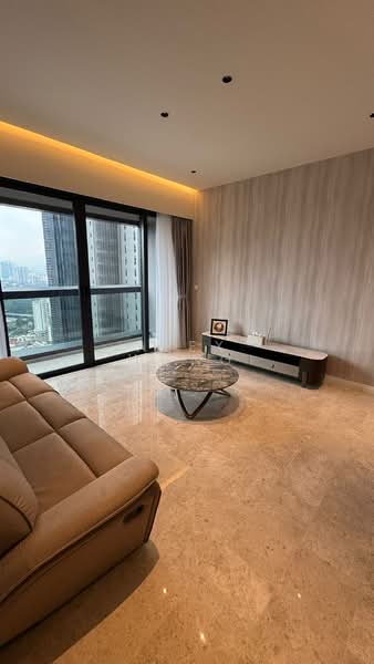 Kediaman Servis untuk Disewa di TRX Residences - Alex Wong - Living Room - PropertyGuru.com.my