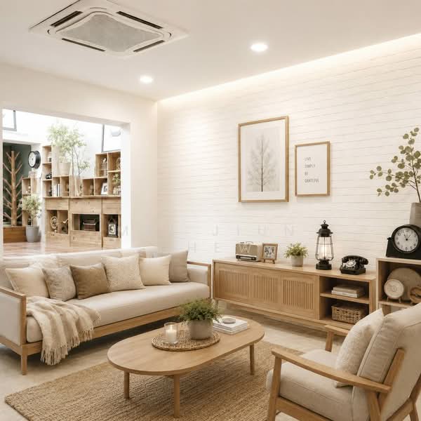 Rumah Teres 2 Tingkat untuk Dijual di Lake Edge (Puchong) - MEI JIUN CHEW - Living Room - PropertyGuru.com.my