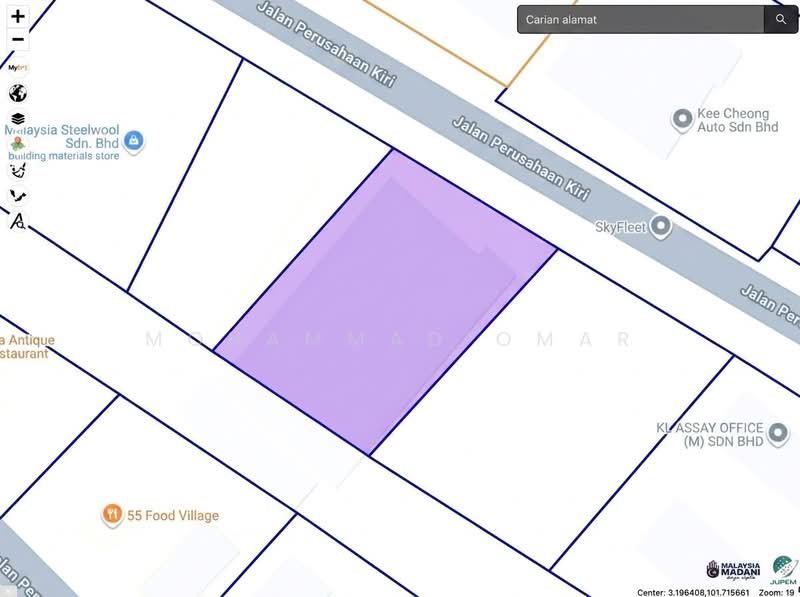 Tanah Perindustrian untuk Dijual di Setapak (Kuala Lumpur) - Mohammad Omar - PropertyGuru.com.my