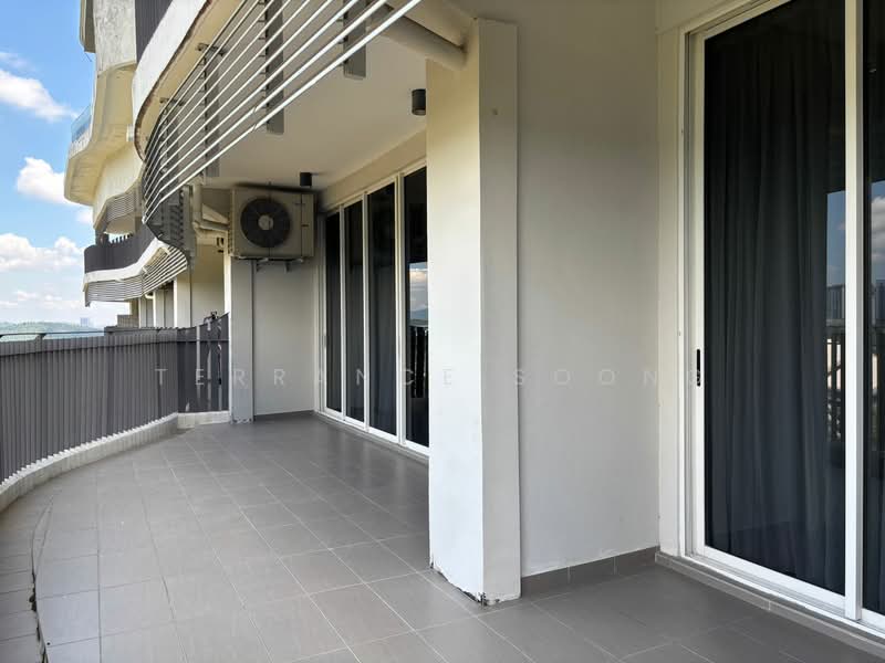 Service Residence for Rent at Encorp Marina - Terrance Soong - Balcony - PropertyGuru.com.my