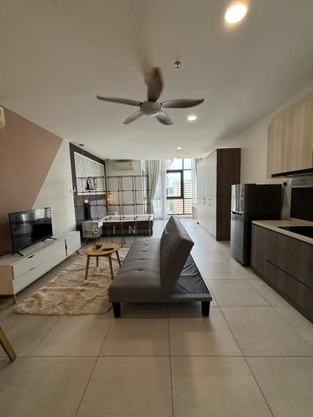 Condominium for Rent at Queensville - Gin Low - Living Room - PropertyGuru.com.my