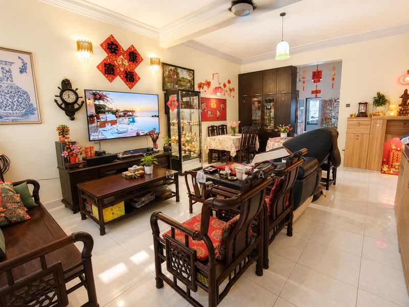 Rumah Teres 2 Tingkat untuk Dijual di Rawang Perdana 2 (Rawang) - Kim Chia - Living Room - PropertyGuru.com.my