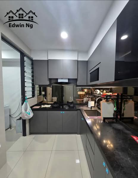 Kondominium untuk Disewa di Setia Sky Vista - Edwin Ng - Kitchen - PropertyGuru.com.my