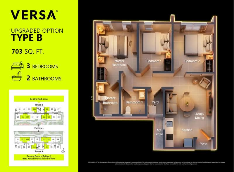 Pangsapuri untuk Dijual di Versa - SJ Ho - PropertyGuru.com.my