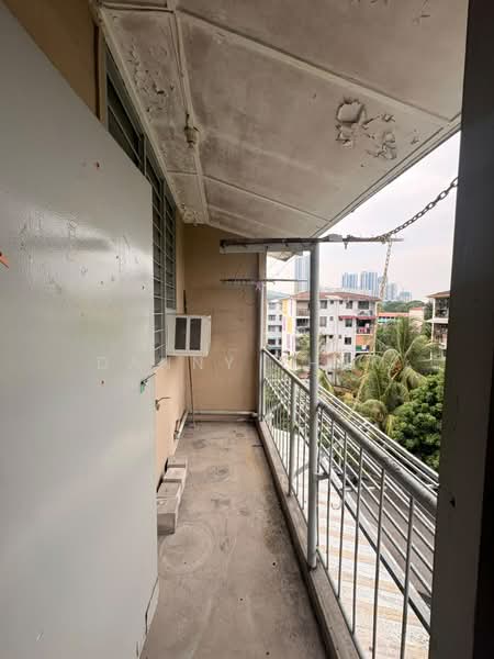 Flat for Sale at Seksyen 1 Wangsa Maju Flat Block B - DANNY THAM - Balcony - PropertyGuru.com.my
