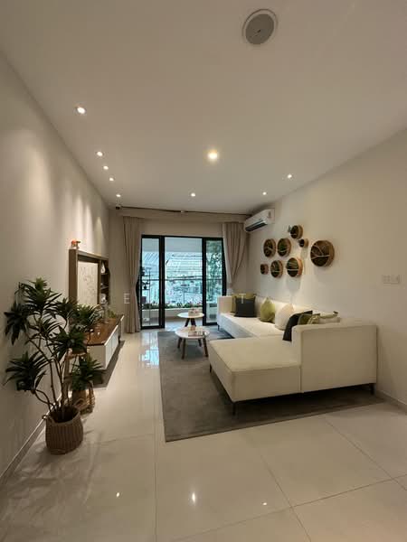 Condominium for Sale at Forest City - Bella Tan - Living Room - PropertyGuru.com.my