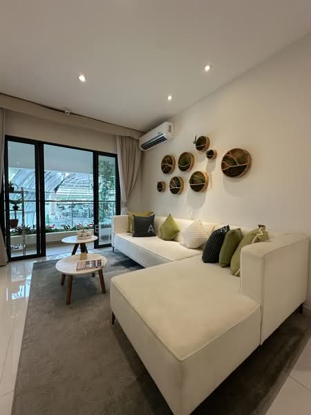 Condominium for Sale at Forest City - Bella Tan - Living Room - PropertyGuru.com.my