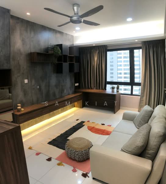 Service Residence for Rent at Suria Jelutong - SAM KIAT - Living Room - PropertyGuru.com.my