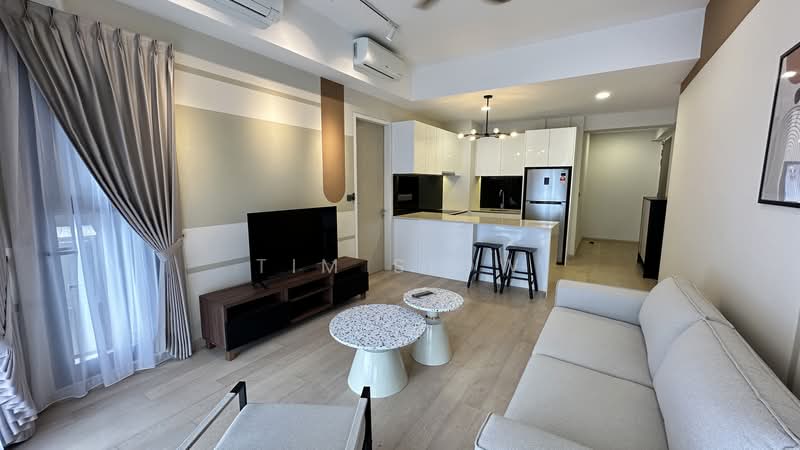Servis Apartment untuk Disewa di Star Residences Two - Tim Siow - Living Room - PropertyGuru.com.my