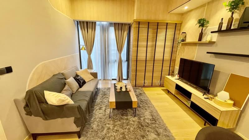 Service Residence for Sale at Star Residences One - Tim Siow - Living Room - PropertyGuru.com.my